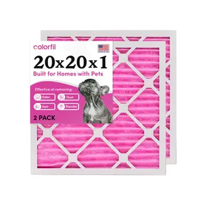 20x20x1 Colorfil Air Filter 2-pack