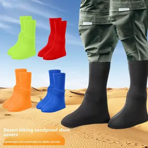 Outdoor Dustproof Desert Gaiters – Wearable High-Top Sand Leggings, High-Elasticity Portable Trail Running Hiking Anti-Sand Foot Covers