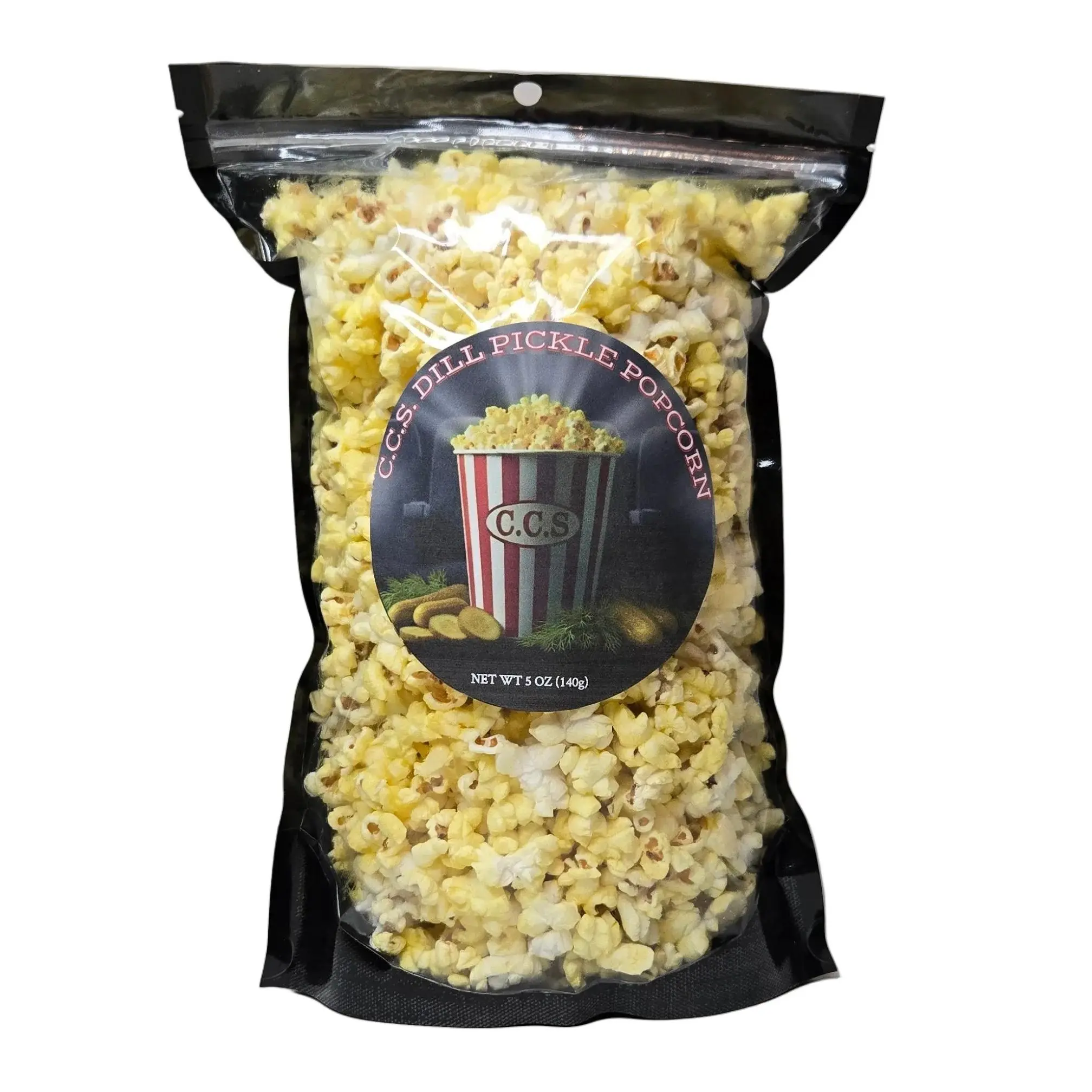 Dill Pickle Gourmet Popcorn - Cotton Candy Sensations - 8 Cups