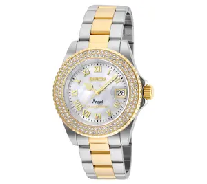 Invicta Women's 40mm Angel Quartz 3-Hand Stainl ess Steel Watc
