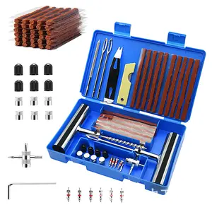 Tire repair kit, emergency heavy-duty tubeless tire repair nail kit, Car Repair Tool