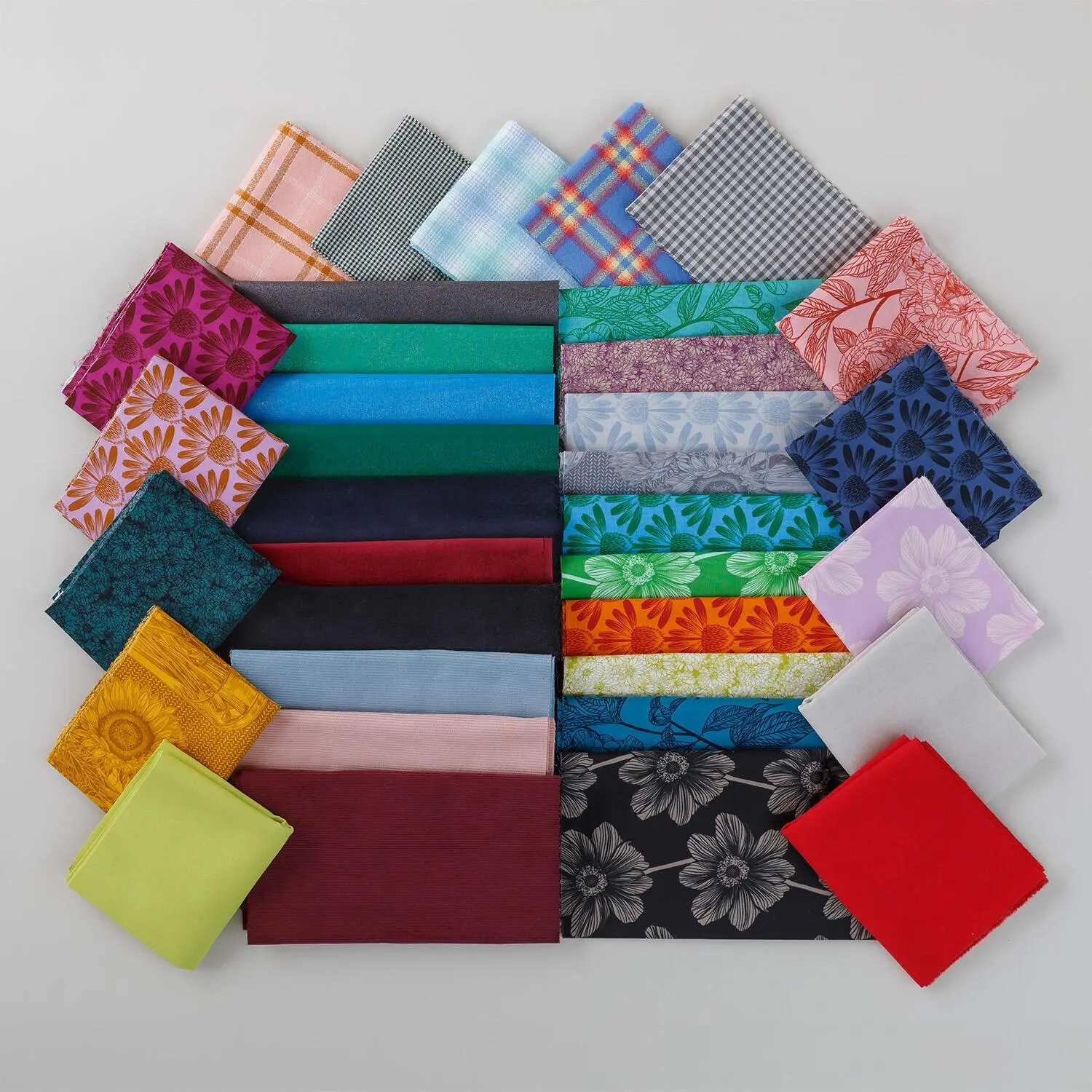 Our History in Stitches: Crazy Quilt Fabric Stash - Fabric Kit by Missouri Star Our History in Stitches: Crazy Quilt Fabric Stash - Fabric Kit by Missouri Star