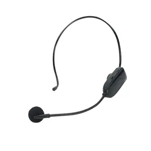 2.4G Wireless Headset Microphone for Teachers, Portable Speaker, Conference & Speech Handheld Mic