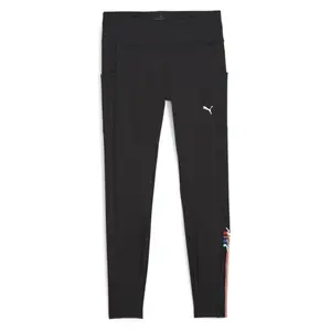 PUMA Womens Pride Run Fav Reg. Rise Leggings Casual - Black