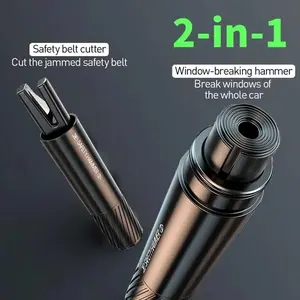 2-in-1 Car Safety Hammer Seatbelt Cutter, Glass Breaker Car Window Breaker and Seatbelt Cutter Tool, Auto Rescue Escape Emergency Safehammer Punch Safety Hammer Window Glass Breaker