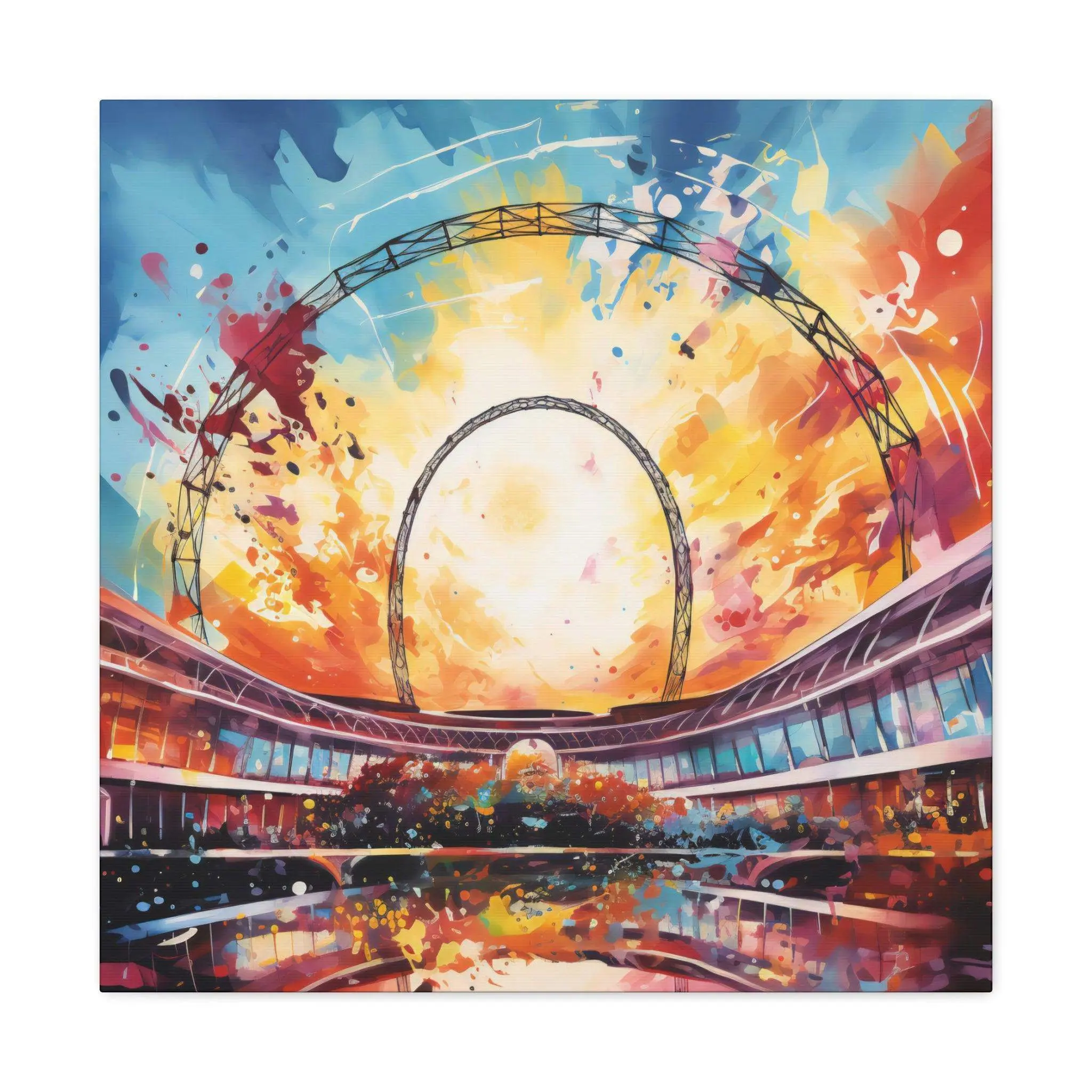 Wembley Dreams: Canvas Gallery Wraps