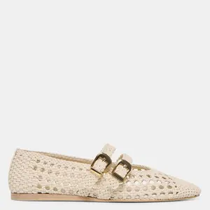 Dolce Vita BAYLEE WOVEN BALLET FLATS CREME WOVEN STELLA
