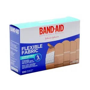 Band-Aid Brand Flexible Fabric All One Size Adhesive Bandages
