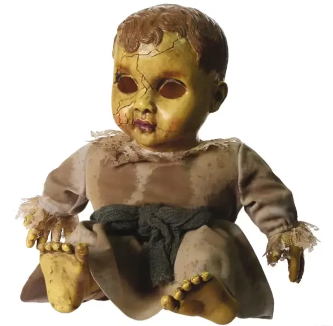 15" Haunted Doll Decoration