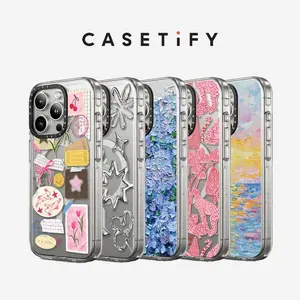 CASETiFY Clear Case for iPhone 15/14 Series [Not Yellowing / 6.6ft Drop Protection / Compatible with MagSafe] - Clear