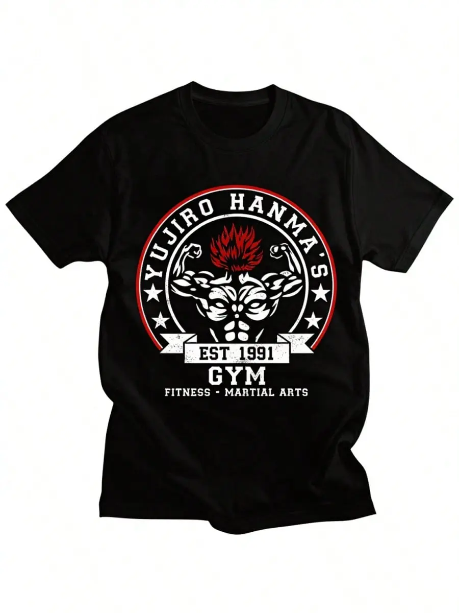 COOL SUMMER Baki The Grappler Anime Wowomens T Shirt Yujiro Hanma Short Sleeve Casual Wowomen Cotton Tshirt Clothes For