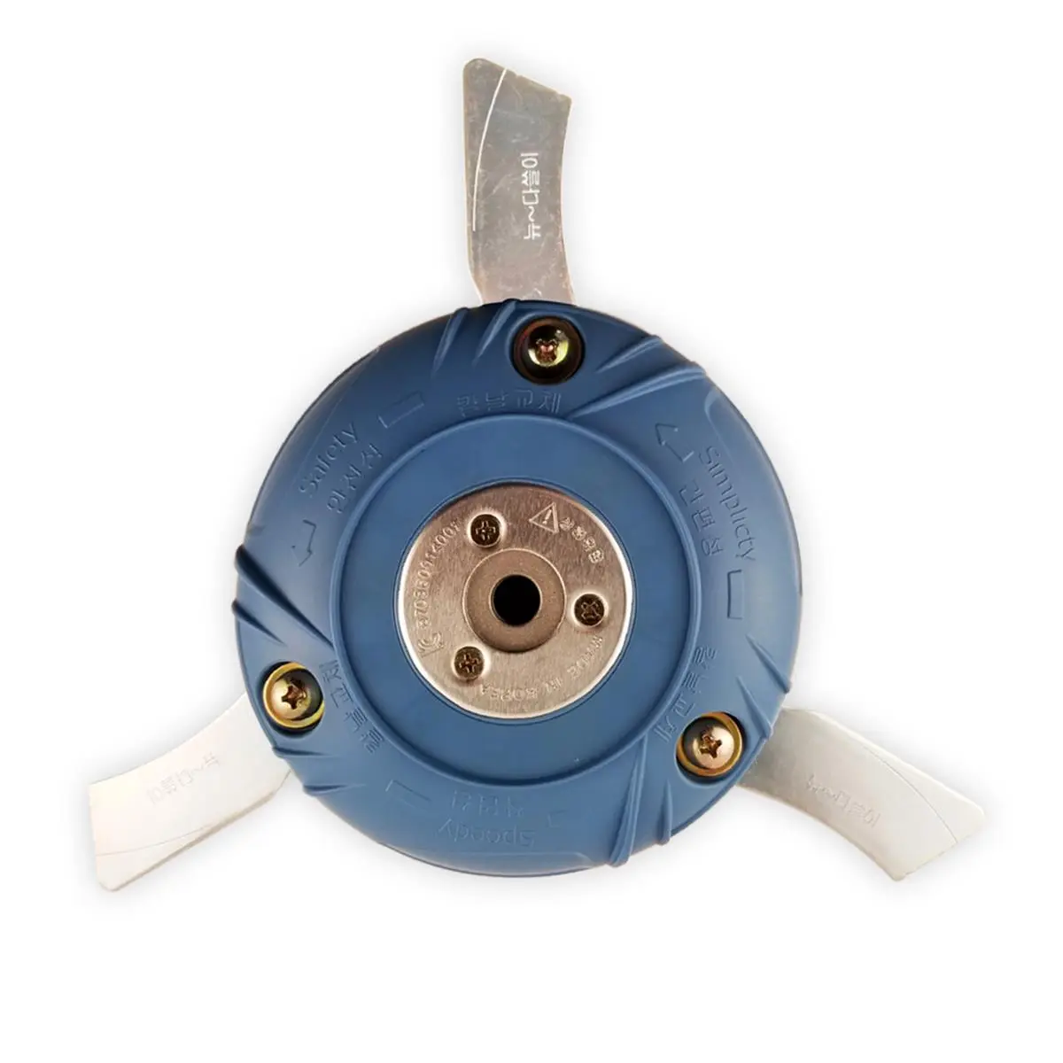 212 MAIN Grass Trimmer Head - Amkor Trading Tri Clone Brush Cutter Head with 7x7 in Metal Blade, Grass Trimmer Accessories