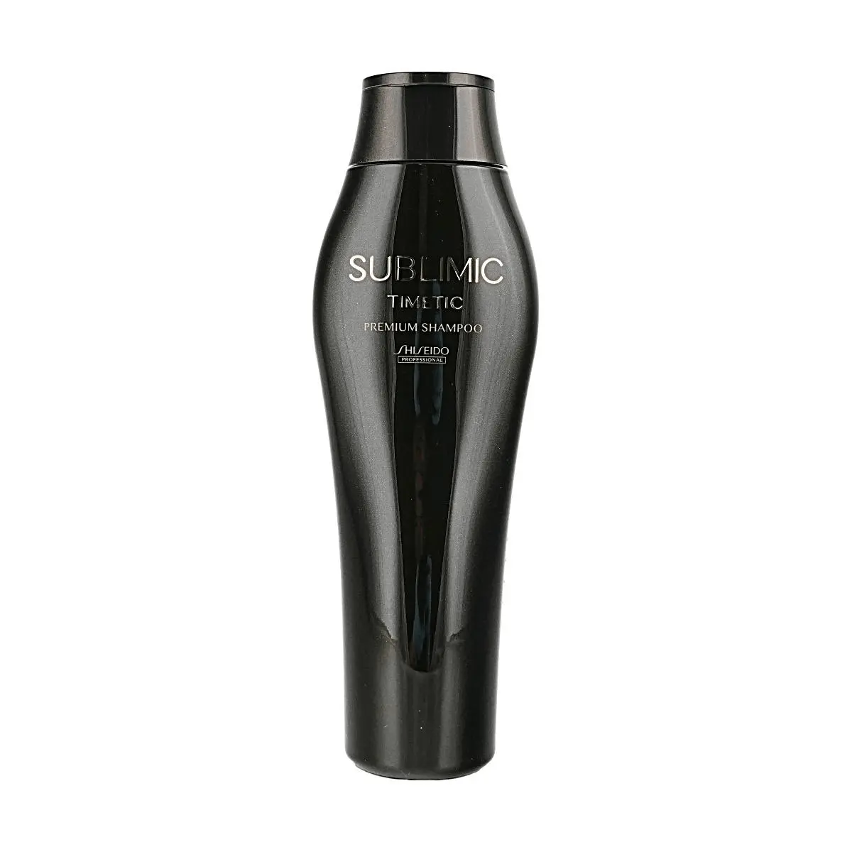 Shiseido Sublimic Timetic Premium Anti-Aging Shampoo - 250ml, Luxurious Black Gold Formula for Mature Hair Repair