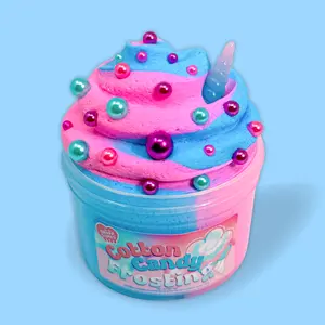 Cotton Candy Frosting Slime