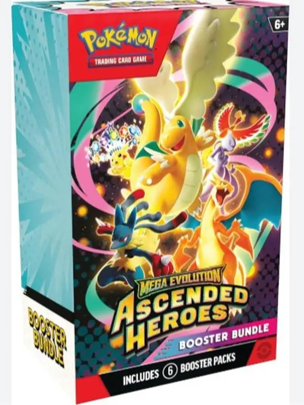 Pokemon- Mega Evolution Ascended Heroes Booster Bundle/ Pack