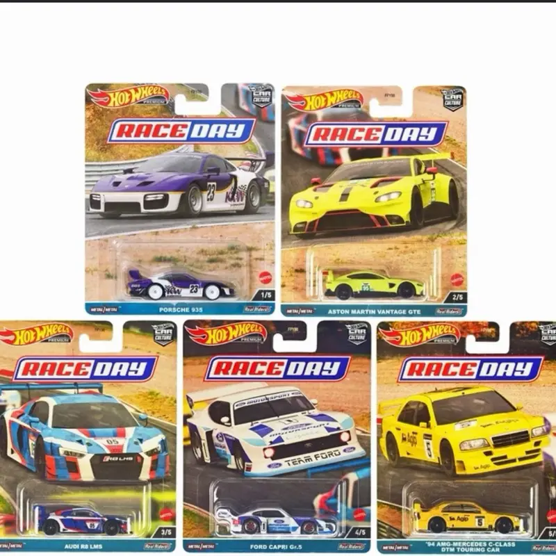 Hotwheels Premium Race Day Set