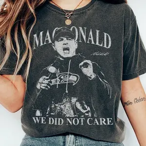 Mike Macdonald We Did Not Care Football Shirt