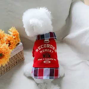 Camera Two-Piece Sweatshirt for Pets, Dog & Cat Clothes, Teddy Bichon Pomeranian Yorkie Small Dogs, Stylish Pet Apparel