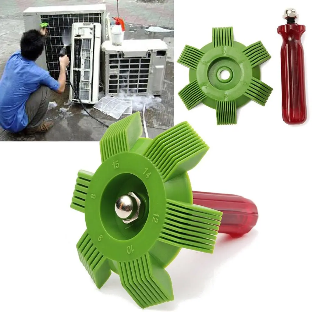 Car A/C Radiator & Condenser Fin Repair Tool - Auto Cooling System Cleaner and Straightener for All Vehicles Automotive Maintenance Tools