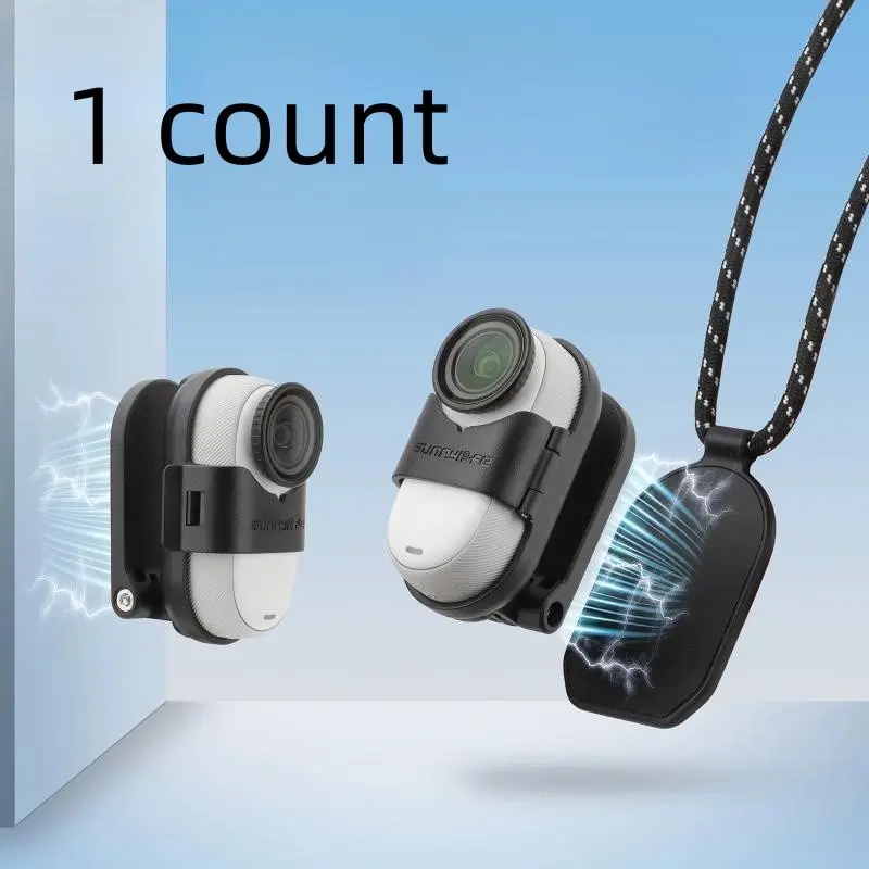 Insta360 Go 3 Magnetic Chest Strap Camera Necklace Lanyard, Sunnylife Pov Video Blogging Accessories, Camera Accessory, Camera & Optical Devices