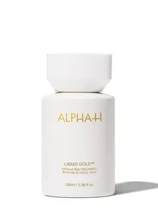Alpha-H Liquid Gold Exfoliating Treatment 5% Glycolic Acid 100ml - Brighten, Even Tone, Smooth Texture, Reduce Appearance of Fine Lines - At-Home Skin Renewal for All Skin Types