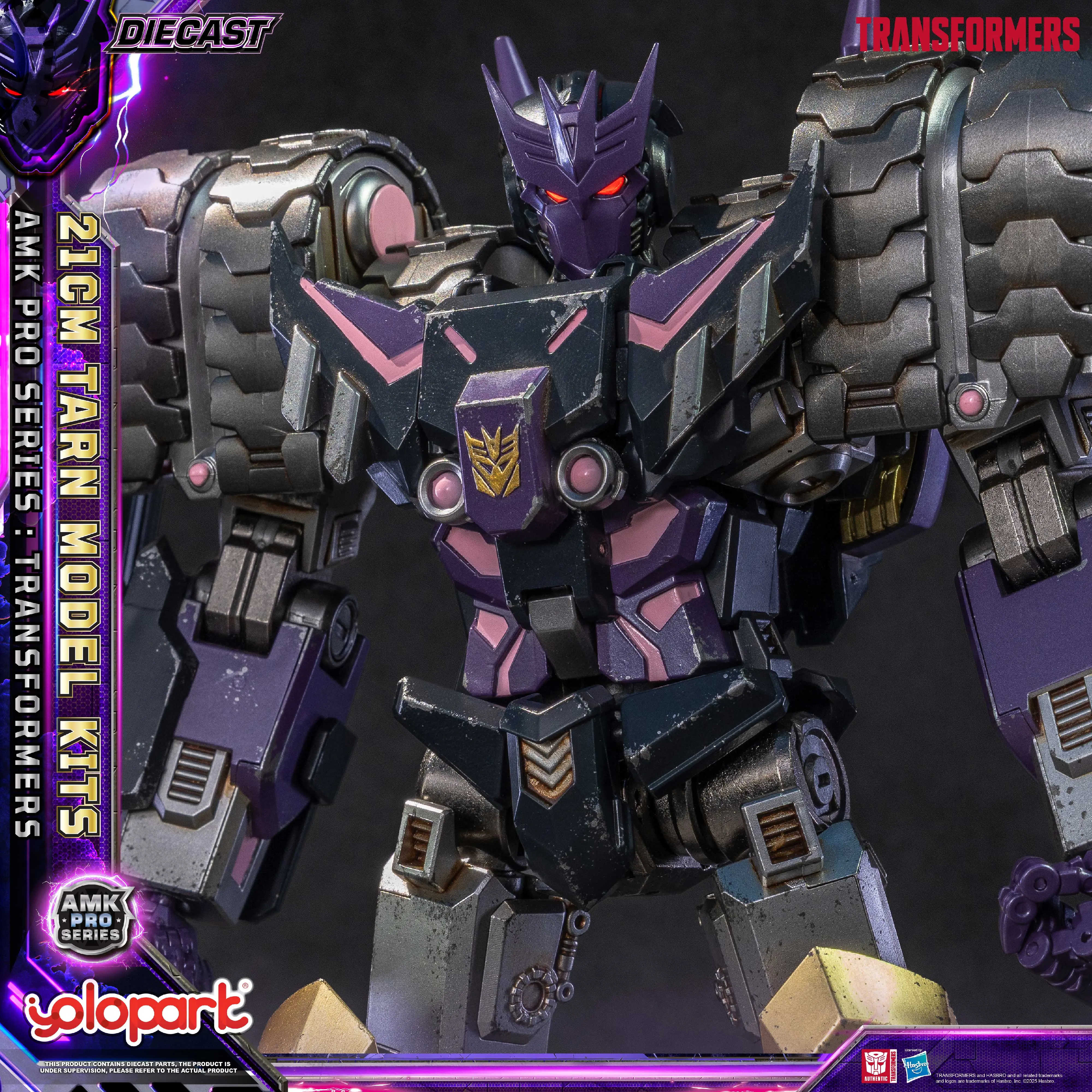 Transformers IDW Tarn Model Kit - Collectible Articulated Figure, Jointed Articulating Figurines, Themed Figure with Magnetic Lights, Figurines for Collectors (Toys & Hobbies Classic Novelty Toy)