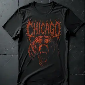 Chicago Football Bear T-Shirt
