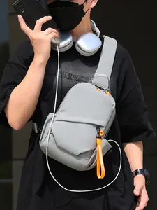 Fashionable Casual Single Shoulder Bag for Men, Waterproof Crossbody Chest Pack, Crossbody Bum Bag, Stylish Sleek Design for Everyday Use