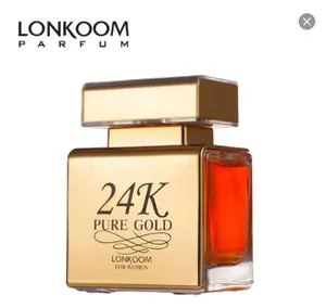 LONKOOM 24k Gold EDP Perfume for Women |Sweet Vanilla & Sweet Fruity Perfume| Long Lasting 6-8 hours  Fragrance