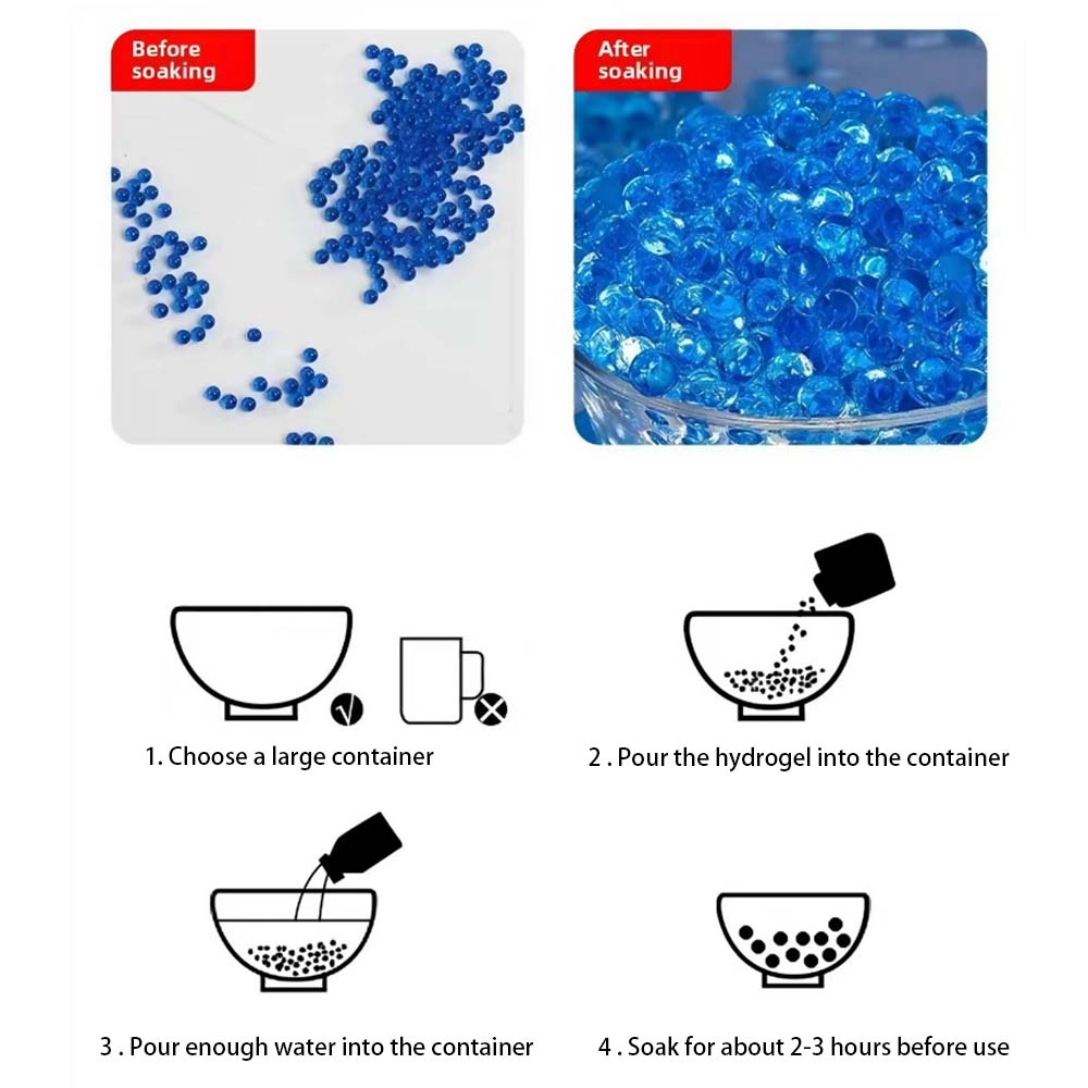 Vase filler, (7–8 mm; 1 bottle contains 130,000 pieces), expansion balls for hydroponic growing media, suitable for hydroponic systems and indoor plant cultivation, hydroponic decorations, vase decorations