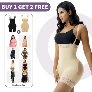 [Buy 1 get 2 free] GQF Sculpt High Waist Shapewear025 [Tummy Control Womenswear Underwear comfort shaping boosting belly-control bodysuit Lady Compression Basic fajas]