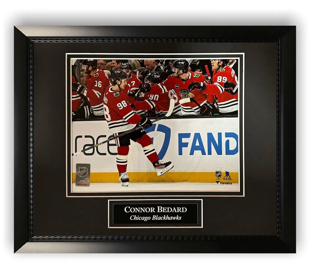 Connor Bedard Unsigned Photograph Framed to 11x14