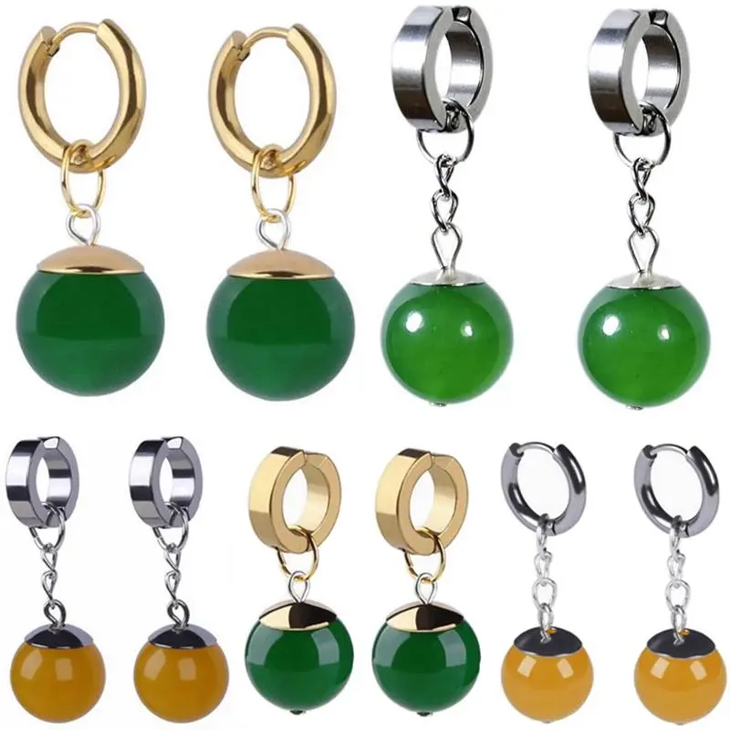Anime Kakarotto Son Goku Vegeta Cosplay Zamasu Potara Earrings Ear Clips Stud Women Men Unisex Jewelry Accessories Pendant Props
