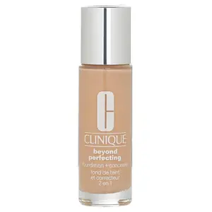 Clinique Beyond Perfecting 2 In 1 Foundation + Concealer for Dry Combination, Combination Oily and Oily - 01 Linen (MF-N), 1.0 Ounce