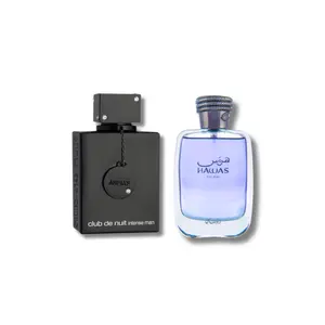 Armaf CDN Intense EDT 3.6FL.OZ & Rasasi Hawas EDP 3.33FL.OZ Arab Perfume Arabian Perfume Long Lasting Fragrance Bold Scent Floral Amber Aromatic Amberwood, Premium Arabian Fragrance, Single Item
