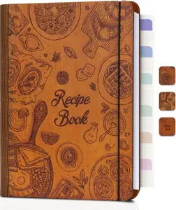 Woodcover Blank Recipe Book to Write in Your Own Recipes, Recipe Binder for Handwritten Recipes, Thoughtful Blank Recipe Book, Recipe Journal , Cook Books Blank, Recipe Holders, Baking Version