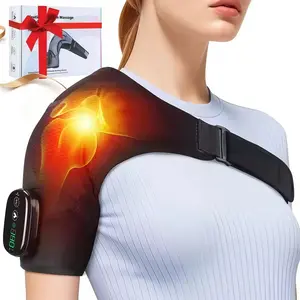 Electric Heated Shoulder Massage Belt, Adjustable Heating Back Support Strap, Relaxes Arm Muscles, New Model Xinghao D102200
