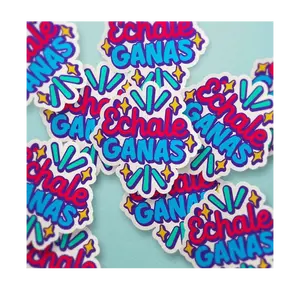 Echale Ganas Sticker - Inspirational Spanish Motivational Quote Decal