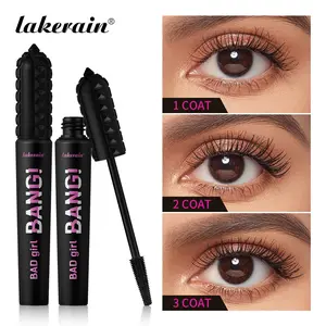 Extension Volumizing Mascara, 2 Counts Bottom Lash Mascara Lengthen and Curl Lashes, Waterproof & Smudge-Proof, Volumizing & Curling Formula, Spiral Brush for Defined Lashes, Serum for Sparse Short Lashes All-Day Long Wear