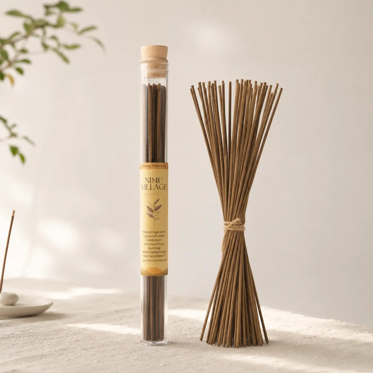 Nimu Village Incense Sticks for Stress Relief & Grounding