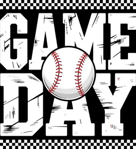 DTF Transfer – Baseball Game day Multi Sizes (SP-BS001)