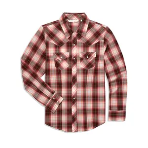 Women's Ely Cattleman Plaid Western Snap Shirt
