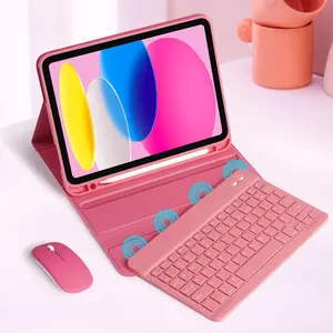 【No tablet】Keyboard Protective Case with Mouse for 10th/11th Gen A16 2025  Magnetic Cover with Pencil Holder Accessories
