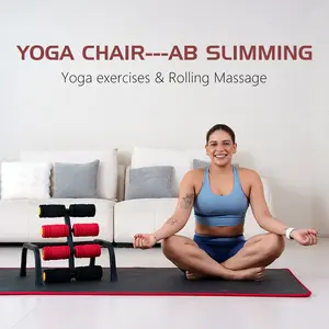 Magic BB Lightweight Mini Inversion Table Back Stretch Machine, Compact Inversion Trainer for Relaxation & Flexibility, Full Body Stretch Machine, Fitness Yoga Chair, Home Gym Equipment for Women & Sedentary Lifestyle