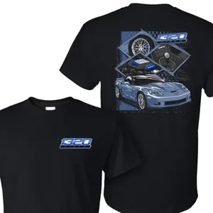 1320 Video Supersonic Zr1 T-Shirt, 2 Side Graphic Tee - Design & Printed in The USA