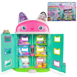 Gabby's Dollhouse: The Movie, Meow-Mazing Interactive Dollhouse, Digital Eyes, Sound FX, 7 Rooms