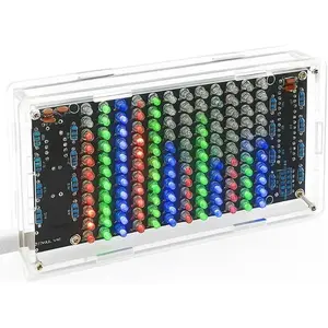 DIY Led Light Soldering Practice kit, Complete Soldering Project kit with Components, PCB & Enclosure, Audio Indicator, Perfect for Electronics Enthusiasts & Beginners