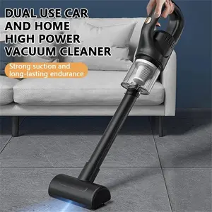 Portable wireless handheld vacuum cleaner, car vacuum cleaner, Powerful Suction Vacuum, car/home dual-use, comes with 3 brush heads, USB charging, 3110pa strong suction, detachable dust removal bucket, suitable for car/office/home cleaning