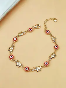 High-Quality Bohemian Elephant Bracelet, Eye Decor, Stackable Sporty Band, Perfect Gift for Birthday and Daily Wear