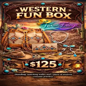 Western Handbag & Wallet Bundle - Western-Themed Design with Fun Elements for Various Events - Elevate Your Style with Unique Accessory Set